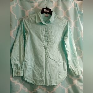 Mint Green Long Sleeve Shirt
